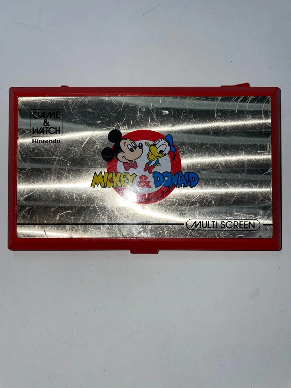 Nintendo DM-53 Game and Watch Mickey and Donald Upper Screen Only For Parts Only